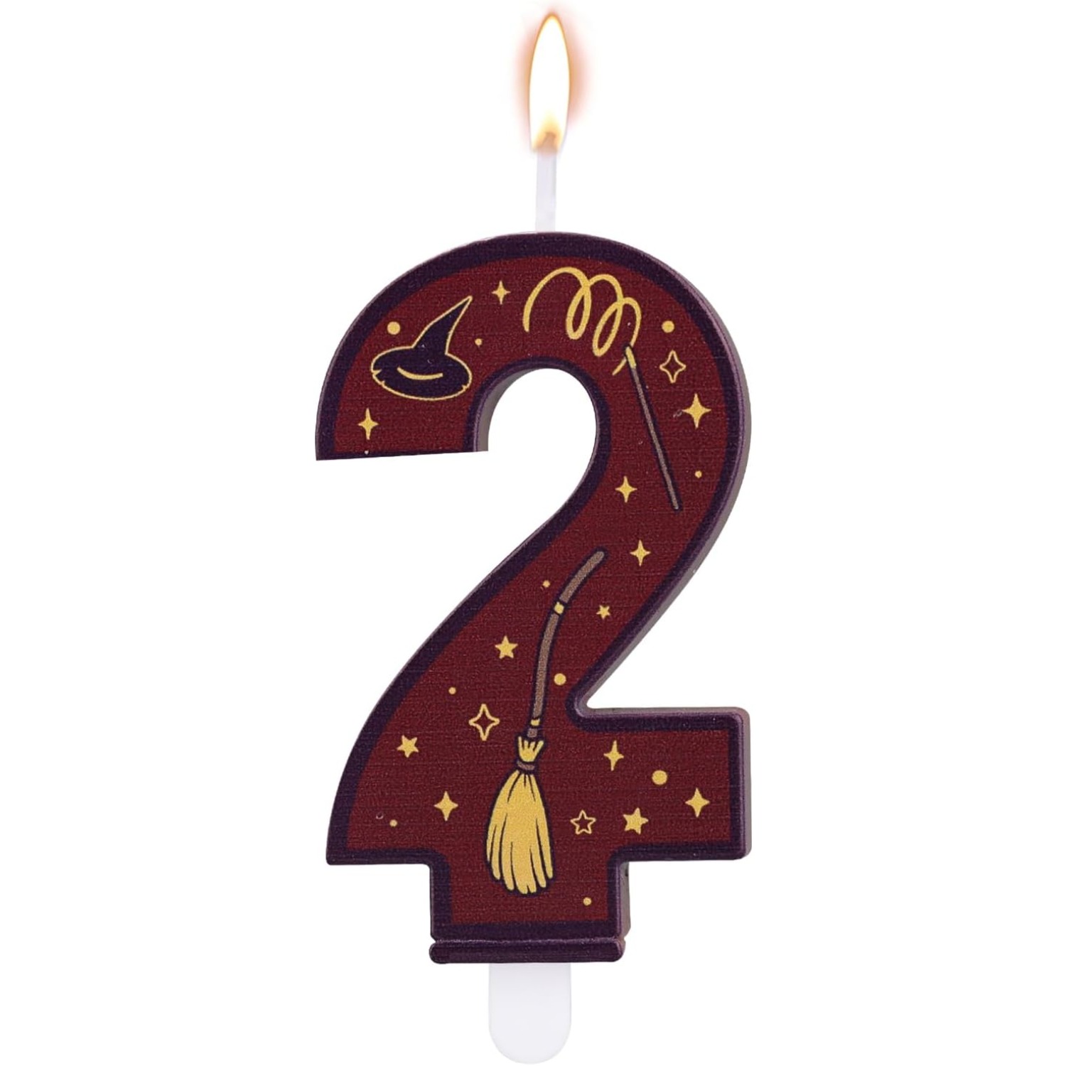 Supplies Of Candle - 1 Set Number 0-9 Magical Themed