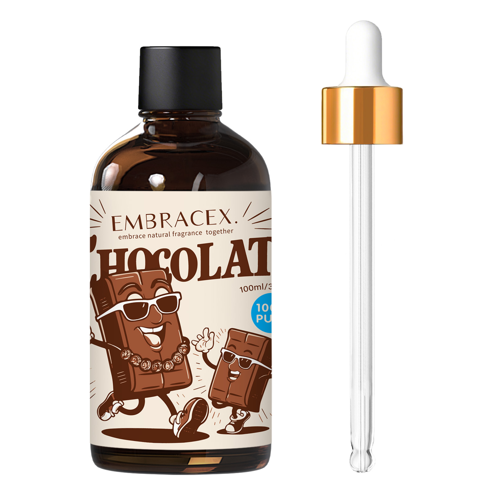 Candle Making Supplies Fragrance Oils - 100ml Chocolate Essential Oil For Diffusers