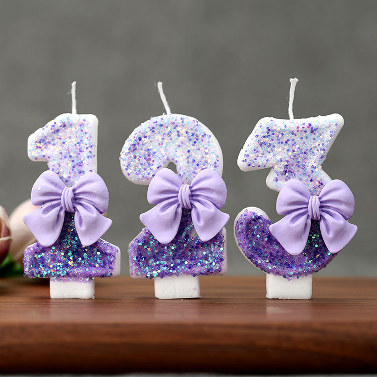 Creative Glitter Gradual Purpl - Supplies Of Candle 评论和价格