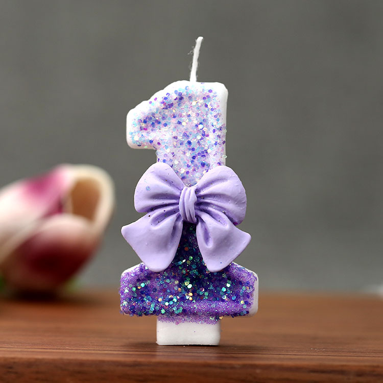 Creative Glitter Gradual Purpl - Supplies Of Candle 评论和价格
