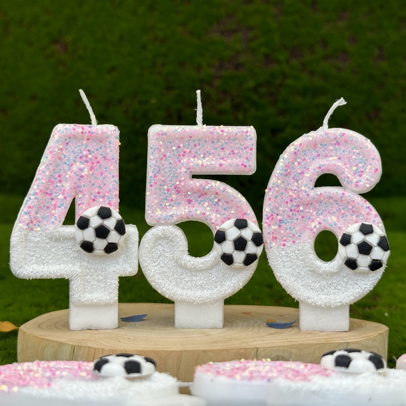 Pink White Sequins Sports Foot - Supplies Of Candle 评论和价格